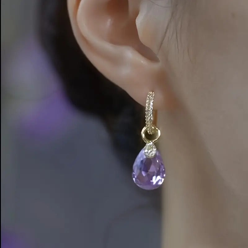 Vintage Teardrop Drop Earrings