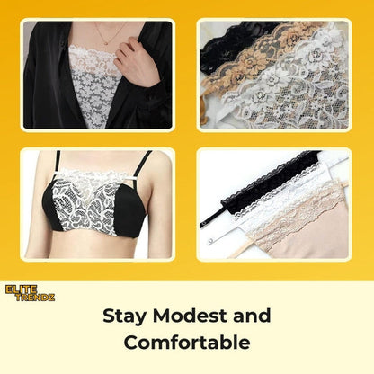 ELITEPRO™ MISS LACY NET TRIM CAMISOLE ( Pack of 3 )