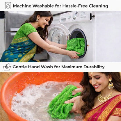 Reusable Natural Cotton Fruits & Vegetables Bags ( Pack of 6 )